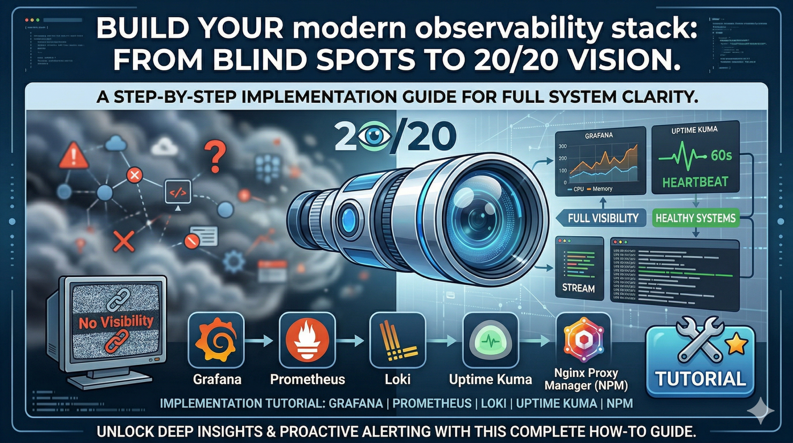From Blind Spots to 20/20 Vision: Building a Robust Observability Stack