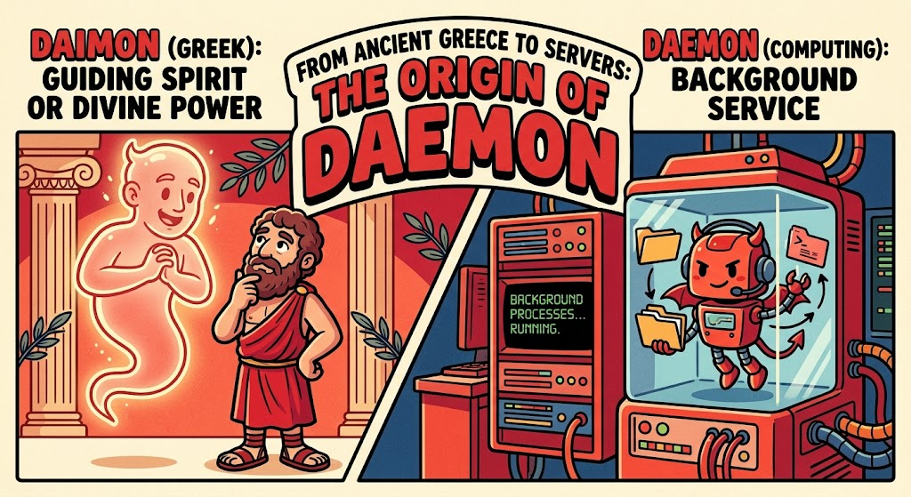From ancient Greece to servers: the origin of daemon